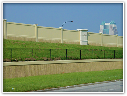 Sound barrier walls will reduce noise impacts for residential communities adjacent to the I-4 corridor.