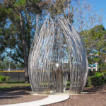 Behind the Art: Steel Blossom Blooms in Maitland